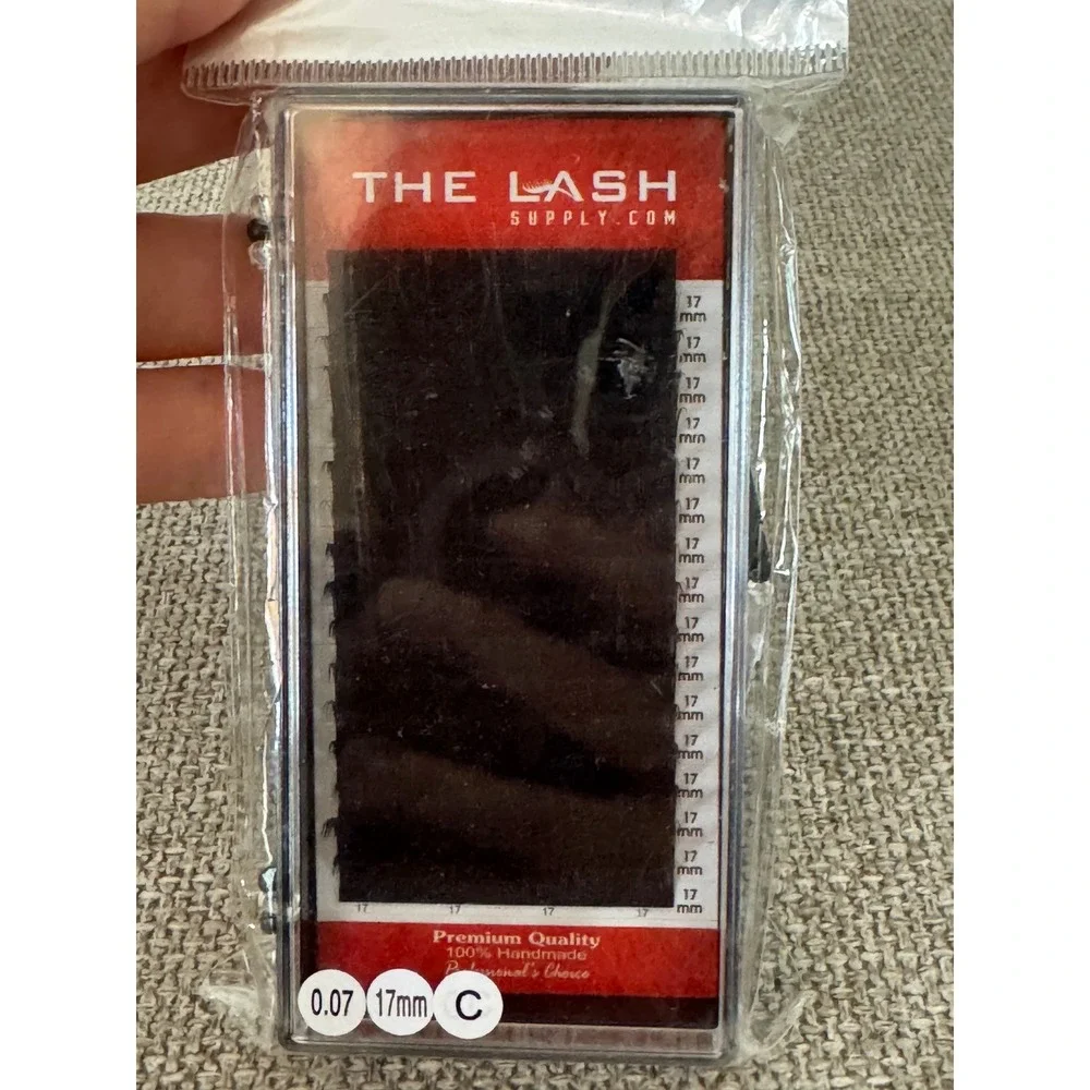 Lot of Eyelash Extension Mixed Black C-Curl Bundle Mink Style Professional Grade